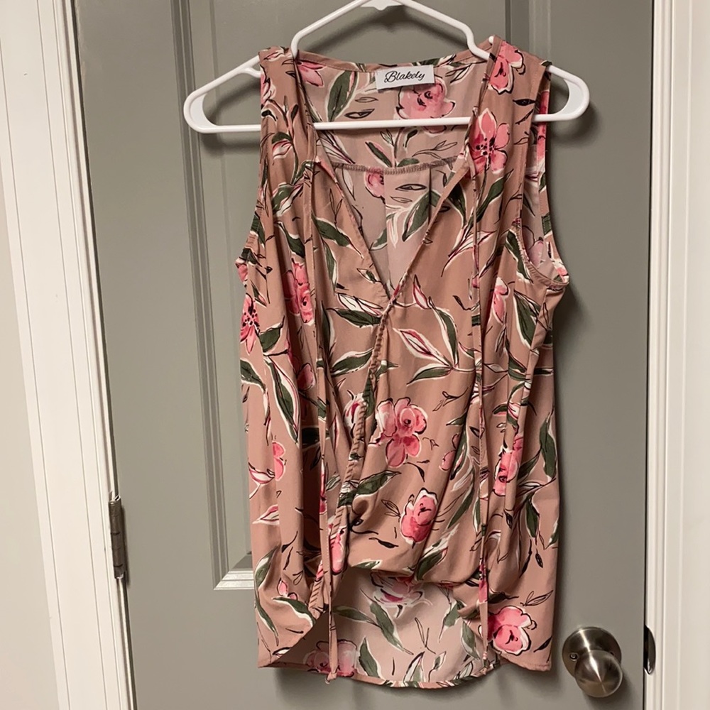 Wrap style shirt